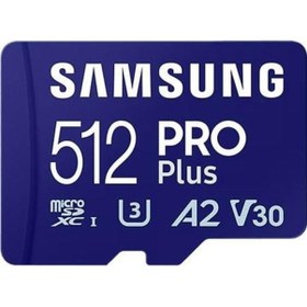Resim Samsung 512gb Pro Plus Mb-md512sa/apc Mıcro-sd Hafıza Kartı 