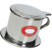Resim Suntek 100 ML Yeni Paslanmaz Çelik Vietnamca Kahve Damla Filtre Makinesi Demlik Pot 