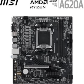 Resim Elivora Msı MB Pro A620AM-B Evo Am5 Ddr5 6800MHZ(OC) Argb HDMI VGA M.2 Usb3.2 Jargb_v2 Matx 