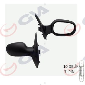 Resim Dis Dikiz Aynasi Elektrikli Sag Clio (Symbol) Ii 2000- Sensörlü 504646535 