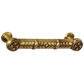 Resim Doğanlar Olifka Mat Vernikli 128 mm Ekselans Çekme Mobilya Kulpu (04 012 308049128) 