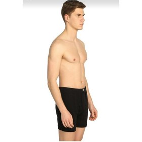 Resim 0111 Tutku Erkek Ribana Arjantin Paçalı 6 Lı Boxer Siyah 