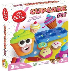 Resim Bubu Cupcake Oyun Hamuru Seti 7 Parça 
