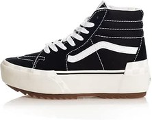 Resim Vans Ua Sk8-Hi Stacked Kadın Günlük Ayakkabı VN0A4BTW5ZN1 Siyah 