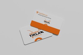 Resim Parlak Selefonlu Kartvizit (350 gr. Kuşe) Çift Yön Renkli - Tasarım İstemiyorum / 500 