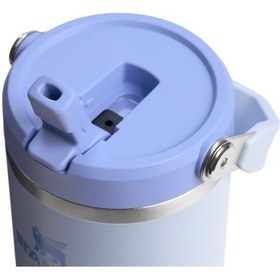 Resim Stanley The Iceflow Flip Straw Pipetli Termos Bardak 0.89 Lt Matara Turkuaz 