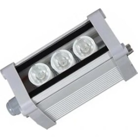 Resim 10 cm Wallwasher LED Bina Dış Duvar Aydınlatma Kırmızı Işık 