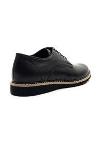 Resim Komcero 7416 Erkek Hakiki Deri Bağcıklı Klasik Casual Ayakkabı 001 