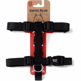 Resim Solid Color H-Type Harness - Black / Xs 