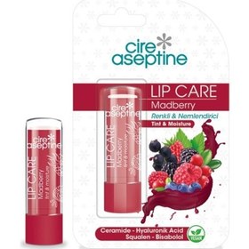 Resim Cire Aseptine Renkli Dudak Bakım Kremi Madberry 4,5gr 