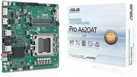 Resim ASUS PRO A620AT-CSM AMD A620 AM5 DDR5 6400 DP HDMI M2 USB3.2 Thin Mini ITX LVDS Bağlantı, Asus Control Center Express Lisansı! 
