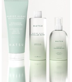 Resim Matsu Professional Derin Temizleyici ve Arındırıcı Cilt Bakım Seti 650 ML 