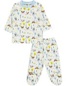 Resim Civil Baby Erkek Bebek Pijama Takımı 1-6 Ay Mavi 