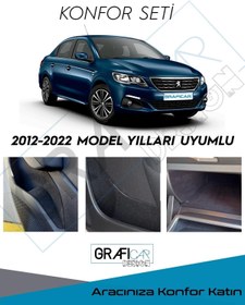 Resim GRAFİCAR Peugeot 301 Konfor Seti-iç Trim Kumaş Kadife Kaplama-ses Izolasyon Amaçlı Kaplama 