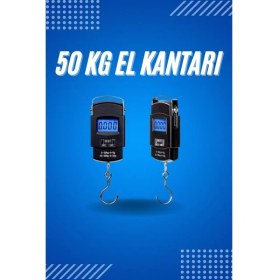 Resim Senson 50 kg Dijital El Terazisi Cep Tartısı El Kantarı Terazi - Lisinya 