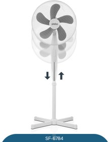 Resim Sinbo SF-6784 Ayaklı Vantilatör 