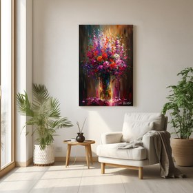 Resim Kuş Çiçeği - 80x120 ( Çok Satan ) 