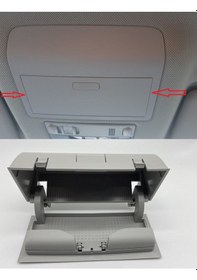 Resim Amarok (2010 Ve Sonrasi) Tavan Gözlük Kabi. Gri, Ürün 533656615 