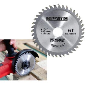 Resim Elmas Ahşap Kesme Testeresi Taşlama Makinesi 115X22 mm 