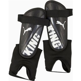 Resim Puma 030934-01 King Ankle Siyah Futbol Tekmelik 
