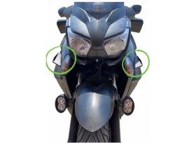 Resim Zen Moto Motosiklet Aerodinamik Yan Kanat Kiti 2 Adet Kaliteli 