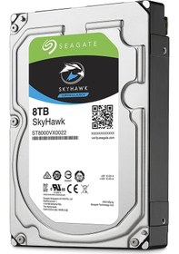 Resim Seagate 8Tb St8000Vx0022 Skyhawk 3.5' 7200Rpm 256Mb Harddisk Güv 