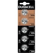 Resim Duracell Pil Düğme 2016 3V (Beşli Paket) Duracell 