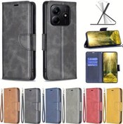 Resim Cloud011 Tek Renkli Koyun Desenli Poco F7 Ultra Kılıf 3 Kart Yuvası Ve Para Klipsli 