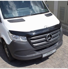 Resim Mercedes Sprinter W907 Ön Kaput Koruma Rüzgarlığı 3Mm Akrilik A 
