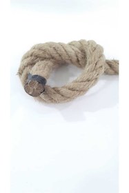 Resim Ekodoğa Jüt Halat 16 Mm 5 Metre Ip Halat Hasır Ip Dekor Ipi Jüt Kendir Jüt Çuval Ipi 