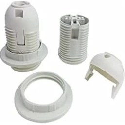 Resim Storemax E27 Beyaz Dişli Duy -Avize Duy,masa Lambası Duyu, Duyu 