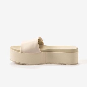 Resim Calvin Klein Kadın Dolgu Topuk Terlik Yw0yw01791 Bej 