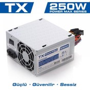 Resim Tx Powermax 250W 2Xsata, 2Xıde Bilgisayar Güç Kaynağı 