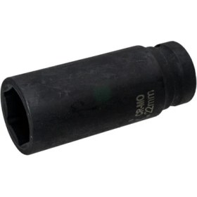 Resim Titi 5551 1/2'' Altı Köşe Havalı Uzun Derin Lokma Anahtar 22 Mm 