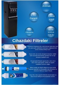 Resim Oxygen Arıtmalı Su Sebili Membran Teknolojisi 