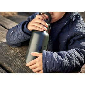 Resim Nuuroo Bertil Pipetli Paslanmaz Çelik Termos Koala Chimera Siyah 350 Ml 