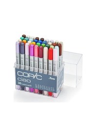 Resim Grafik Kalemi Copic Ciao Çift Uçlu 36 Lı Set-e 22075365 