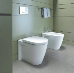 Resim Duravit - Starck 2 Tek Klozet Btw Klozet Yerden Klozet Kapak Dahil Outlet - 01623900A1- 
