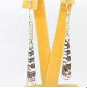 Resim Firuze Gümüş Damla Modeli Gümüş Küpe F1600545 