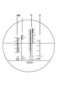 Resim CETA FORM N12-04ab Refraktrometre Adblue® Uyumlu 150 Mm 