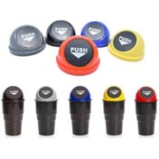 Resim Mavi Taşınabilir Mini Araba Çöp Kutusu Çöp Çöp Kutusu Plastik Saklama Kutusu Organizatör 