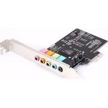 Resim Platoon Pcı Express X1 Pcı-E 5.1Ch Cmı8738 Yongaseti Ses Kartı 