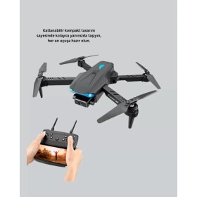 Resim Uzaktan Kumandalı Katlanabilir Drone Yörünge Uçuşu ve Eve Dönüş Özellikli Midastech 