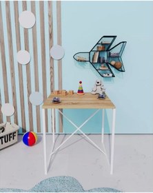 Resim Çocuk Etkinlik Oyun Çalışma Masası Aktivite Masası Çam 