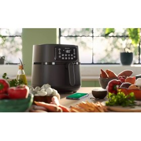 Resim Özbience Sağlıklı ve Hızlı Pişirme Xxl Airfryer, Pratik Kullanım 