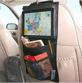 Resim baffhome Araba Oto Araç Içi Koltuk Arkası Oto Tablet Tutucu Pratik 