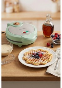 Resim Premier PWM 215 1200 W Yapışmaz Plakalı Waffle Makinesi 