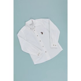 Resim U.s. Polo Assn. Erkek Çocuk Beyaz Gömlek Basic 50320232-VR013 