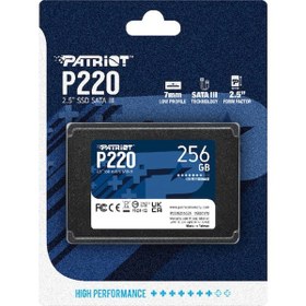 Resim Patriot P220 256gb 550/490mb/s 2.5" Sata3 Ssd Disk (P220S256G25) 
