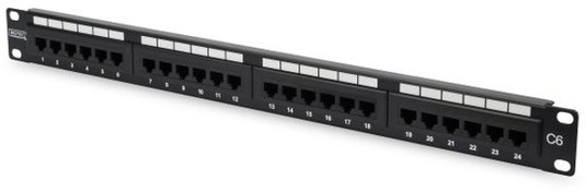 Resim Digitus DN-91624U 24 Port Cat-6 UTP Patch Panel 